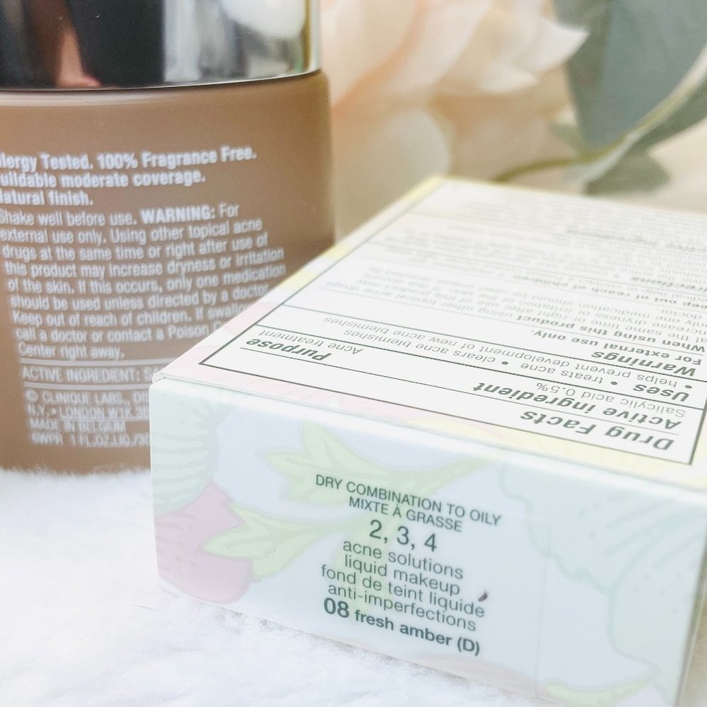 Clinique Acne Solutions Makeup 08 Fresh Amber - Picture 4 of 4